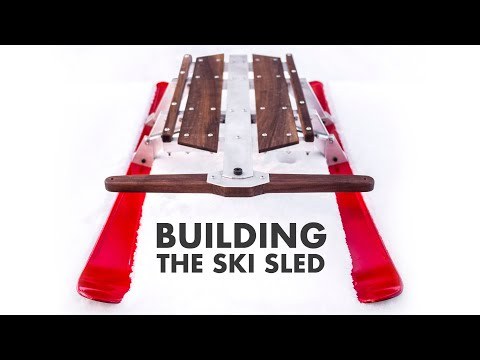 I Made a New Ski Sled