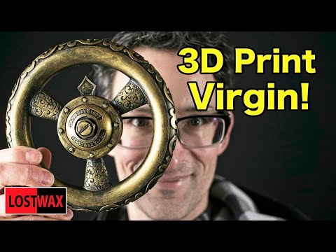 I Make a Steampunk 3D Print Tap! 3D printer projects / Makeblock mCreate 3d Printer review.