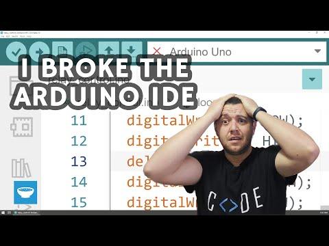 I broke the new Arduino IDE - Excessive scale issue