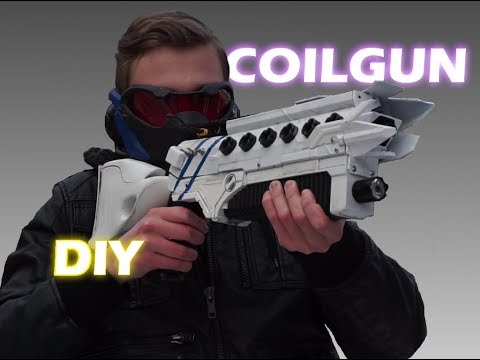 I build a COILGUN with 3D printer and you can too