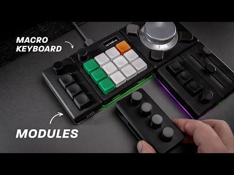 I made a Modular Macro Keyboard System (3D Printed): Ocreeb MK2