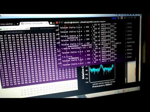 IMSI-catcher  AND SNIFFING GSM TRAFFIC ON WINDOWS WORKSTATION AND VMWARE WITH HACKRF AND RTL_SDR