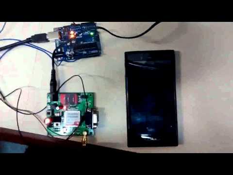 INTERFACE SIM900A GSM MODULE