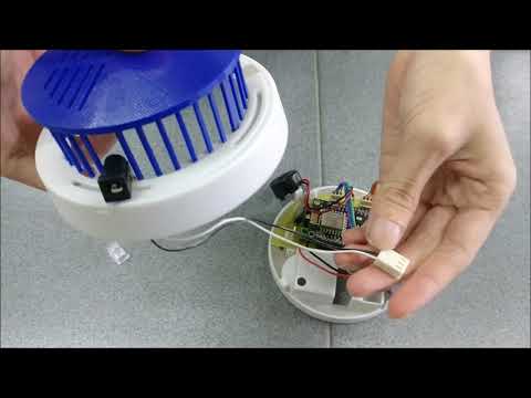 IOT Smoke Detector:Update Existing Smoke Detector With IOT