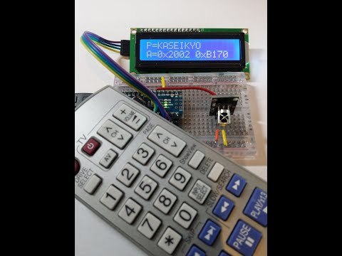 IR Remote Analyzer / Receiver with Arduino