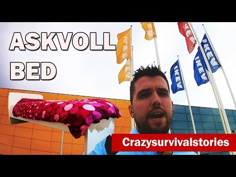 Ikea Barcelona: Buying and mounting ASKVOLL bed