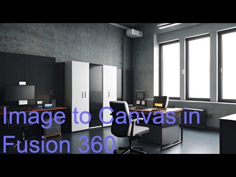 Image to Canvas In Fusion 360