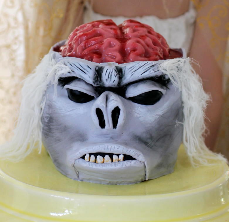 Indiana Jones Monkey Brain Cake Halloween Brain cake.jpg