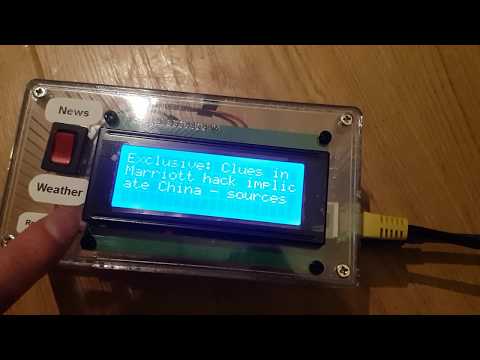 Information Station (Arduino) - Demo