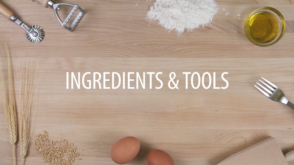 Ingredients &amp;amp; Tools