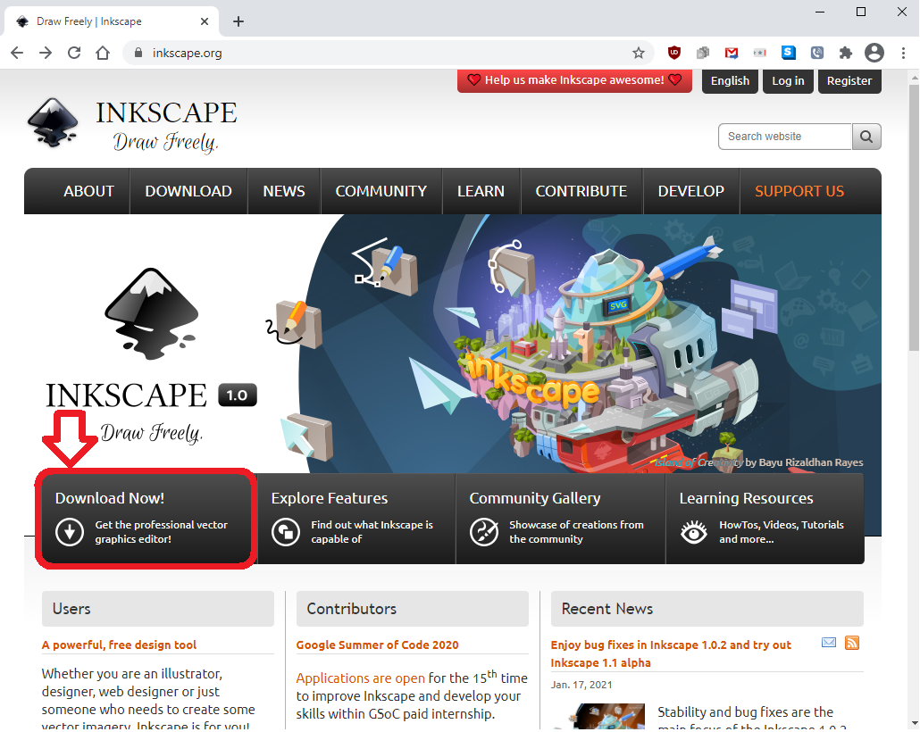 Inkscape download page.png