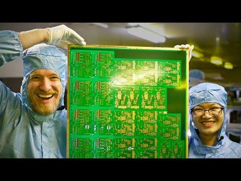 Inside a Huge PCB Factory