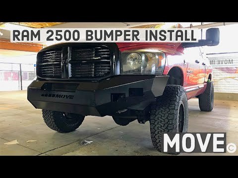 Install a MOVE Bumper on a Dodge RAM 2500