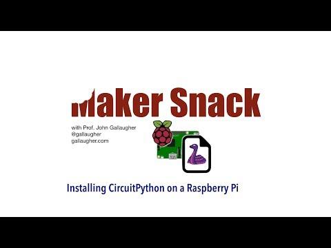 Installing CircuitPython on the Raspberry Pi on a Macbook