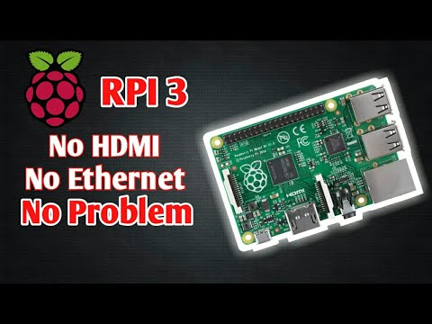 Installing Raspbian in Raspberry Pi 3 B without HDMI | Getting started with Raspberry Pi 3B