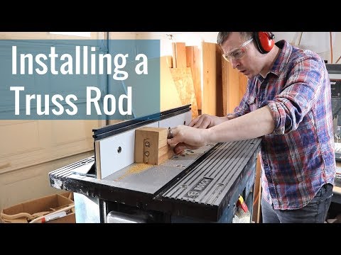 Installing a Truss Rod (Ep 9 - Acoustic Guitar Build)