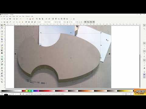 Instructable Video Step 5: Correct The Scale And Define Areas With Inkscape