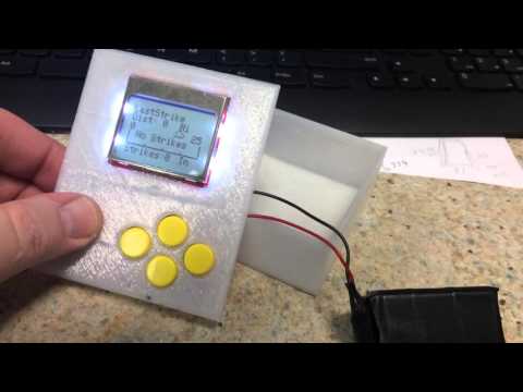 Instructables - Arduino Lightning Detector Demo 2