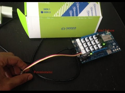 Intel Edison - Reading Analog Values