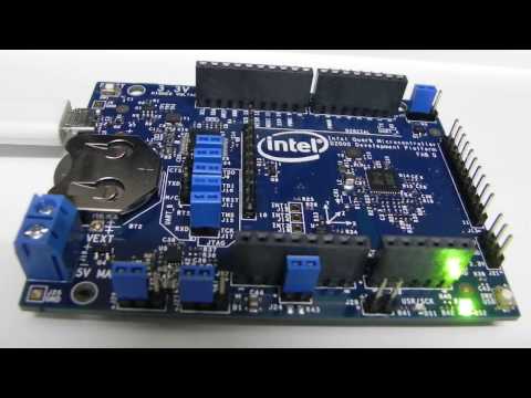 Intel Quark D2000 Blink LED Test