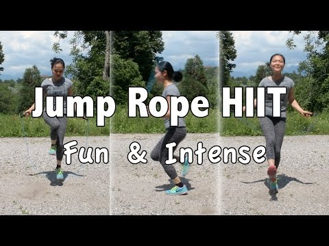 Intense Jump Rope HIIT Workout - Huge Calorie Burn