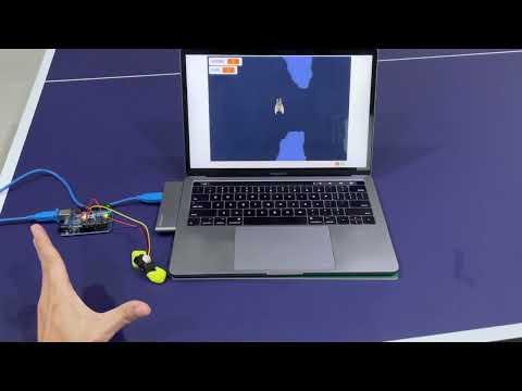 Interactive Flappy Bat with Arduino and Distance Sensor