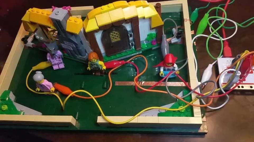 Interactive Lego Pop-Up Book With Makey Makey (Overview)