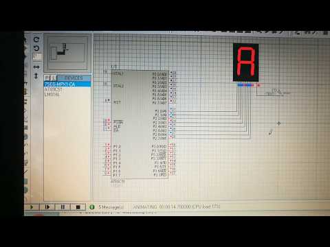 Interfacing 8051 microcontroller with 7 segment display