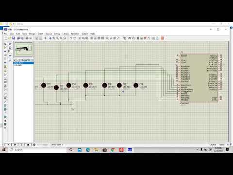 Interfacing of Led with AVR Microcontroller: