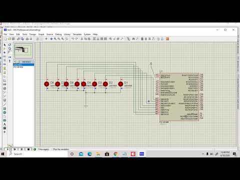 Interfacing of Led with PIC Microcontroller: