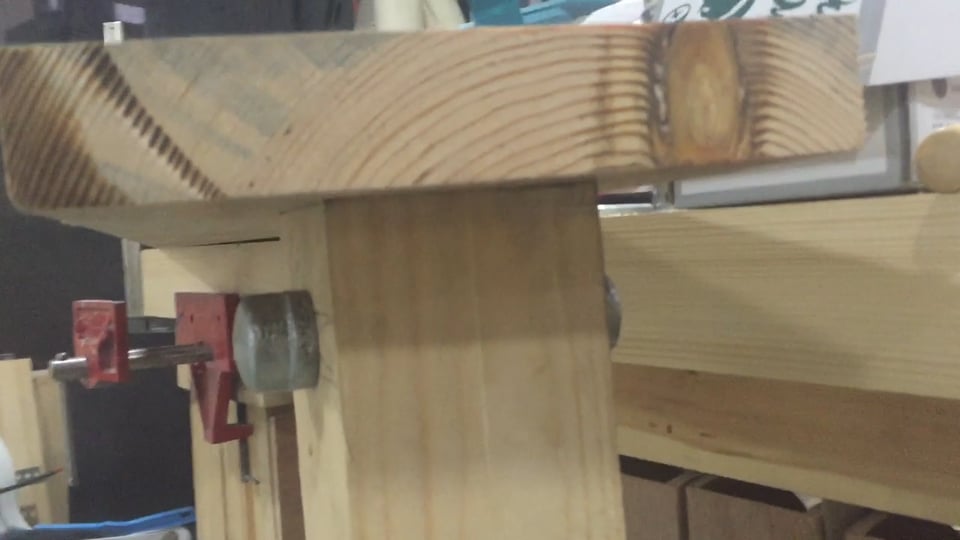 Intractable: Sturdy leg for a wooden table (Part 1)