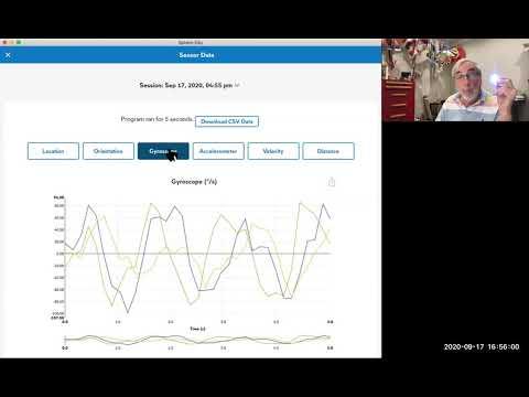 Intro to Data Capture from Sphero Mini Sensor Board