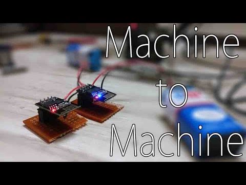 Intro video of Machine To Machine Talk Project