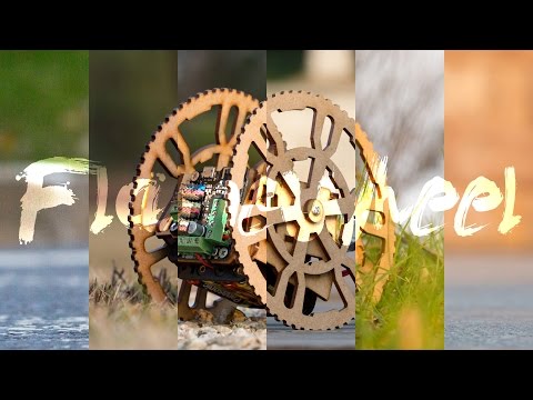 Introducing FlameWheel Robot - A DIY RC Robot made of Wood!