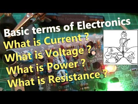 Introduction to Voltage, Current, Resistance and Power Explained for Beginner