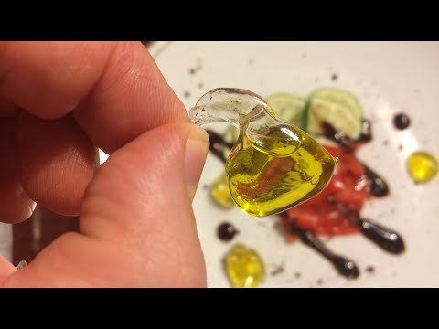 Isomalt Encapsulated Olive Oil Drops