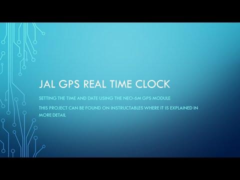 JAL GPS Real Time Clock