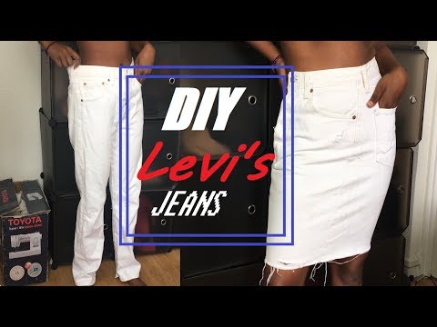 JE TRANSFORME UN JEAN LEVI&rsquo;S // DIY THRIFT FLIP: LEVI&rsquo;S JEANS | TRUDY LIMP (EN sub)