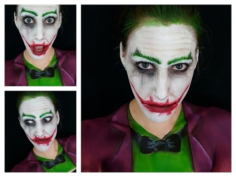 JOKER MAKEUP (CLOTHES ALSO PAINTED)