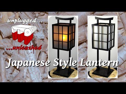 Japanese Lantern Build - Sanjuro Inspired