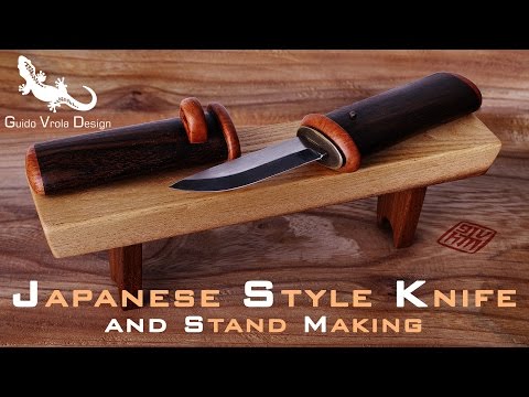 Japanese Style Knife | Making the stand