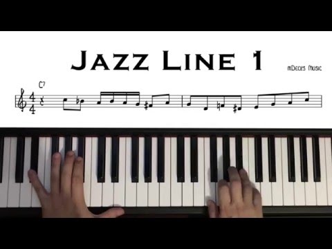 Jazz Line No.1 (Improvisation using Mapping Tonal Harmony Pro)