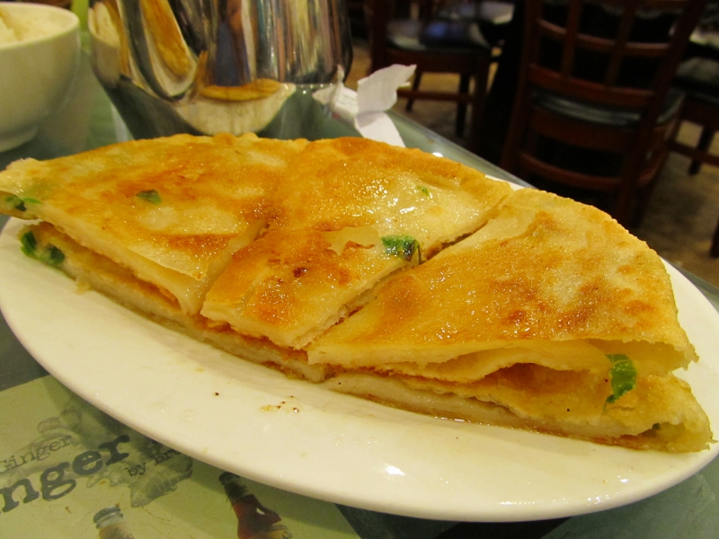 Joe's Shanghai - Flushing - 6-6-11 - scallion pancakes.JPG