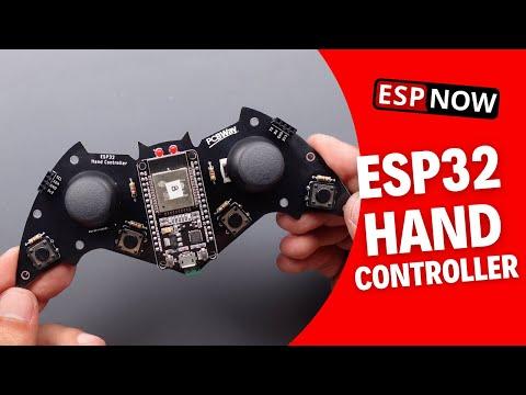 Joystick Hand Controller ESP32 to ESP32