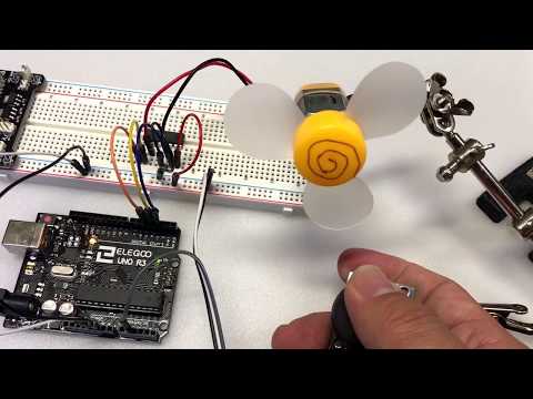 Joystick control DC motor use Arduino