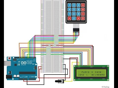 Juego de Punto y Fama (picas y fijas) con arduino.