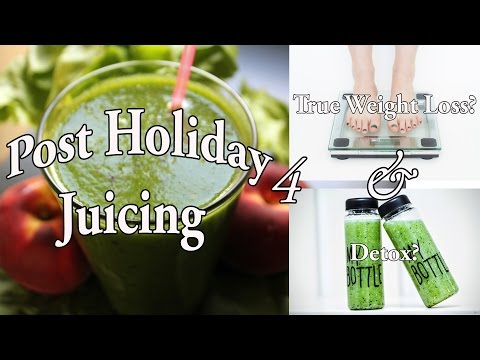 Juice Cleanse for Weight Loss &amp;amp; Detox after a Holiday Indulgence?