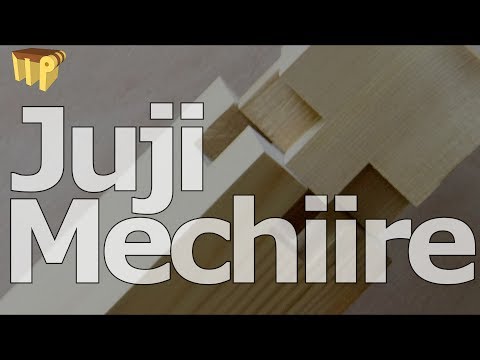 Juji Mechiire - Japanese cross shaped mortise &amp;amp; tenon splice