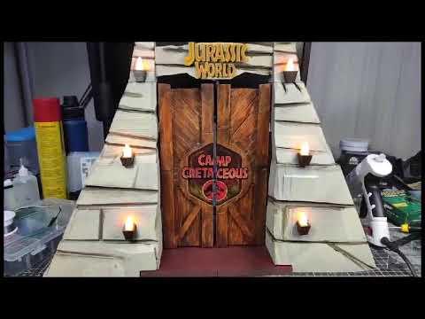 Jurassic World Camp Cretaceous musical gate