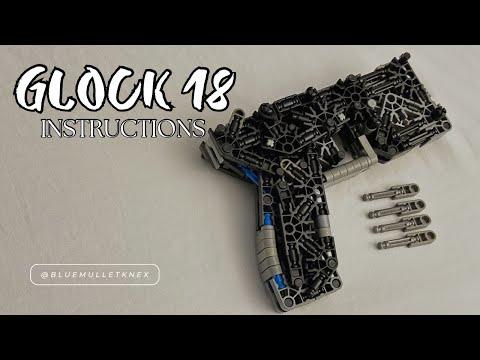 K'NEX Glock 18 pistol Instructions